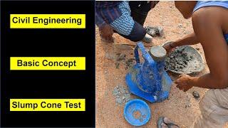 Slump Cone Test I Basic Knowledge I Civil Engineering