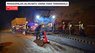  LIVE || The paving of Batu Jomba road is not optimal