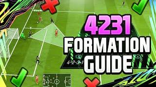 FIFA 21 4231 BEST CUSTOM TACTICS & INSTRUCTIONS! HOW TO PLAY WITH THE 4231 (FIFA 21 META FORMATIONS)