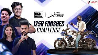 Hero Xtreme 125R x BGMI Finishes Challenge - Live with the Xtreme Squad