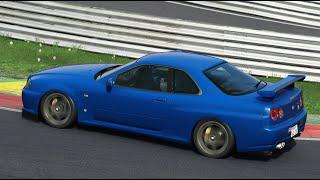 Nissan Skyline GTR R34 V-Spec - Red Bull Ring GP World Record 1:48:045 - Assetto Corsa