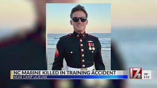 NC-based Marine identified after deadly training incident near Camp Lejeune