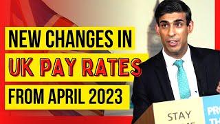 Pay rate in UK  ?? Wage rate in UK ?? UK Pay Per Hour ?? UK Minimum Wage 2023