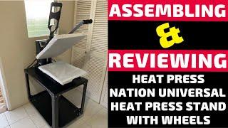 Assembling and Reviewing Universal Heat Press Stand