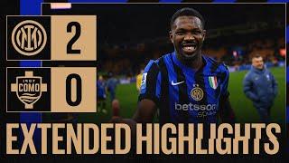 THURAM FIRES HOME | INTER 2-0 COMO | EXTENDED HIGHLIGHTS 