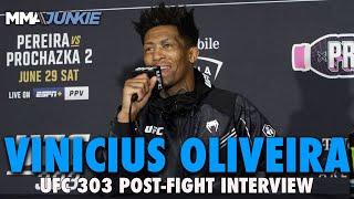 Vinicius Oliveira Calls Out Umar Nurmagomedov: 'He Must Be Scared of Me, He Keeps Running' | UFC 303