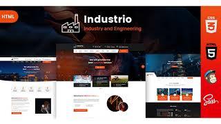 Industrio - Industrial Industry & Factory | Themeforest Website Templates and Themes