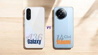 SAMSUNG Galaxy A36  vs  Xiaomi 14 Civi Full Comparison