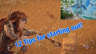 Horizon Forbidden West - 12 Beginner Tips to get started - PS5