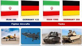 iran vs germany || Iran vs Germany military power 2024 #iran #germany #usa