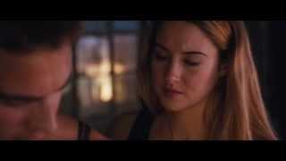 Divergent Teaser Clip - Tris and Four's kiss