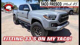 2020 Toyota Tacoma Gen 3 Wheel Clearance Mod