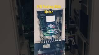 Yaskawa GA700 VFD Testing With Motor (Load)@A.R. Technical Gyan. #Short #youtubeshorts #shortvideo