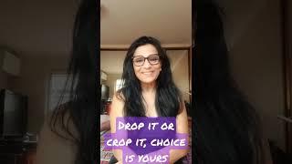 Drop it or crop it,  choice is yours! #Mentalawareness #mentalwellnessmatters #liveinnow #love