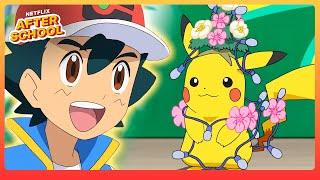 ICONIC Ash and Pikachu Moments ️ Pokémon Journeys | Netflix After School
