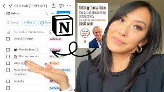 Getting Things Done in Notion | GTD Method Planning System Notion Tutorial