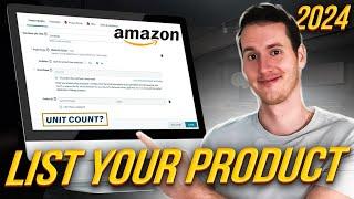 How To List A Product On Amazon 2024 - Create Amazon Product Listing