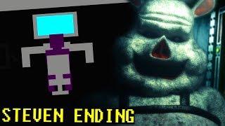 THE PURPLE MAN IS WORKING WITH THE PIG ANIMATRONIC?! || FNAF Porkchop's Adventure STEVEN ENDING