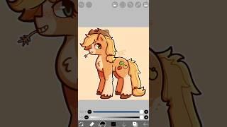 Applejack redesign x3 . . #art #mlp #mlpfanart #mlpfim #mylittlepony #applejack #mlpredesign