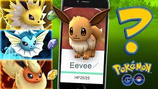 Pokemon GO - EEVEE EVOLUTION SECRET! (GET THEM ALL)