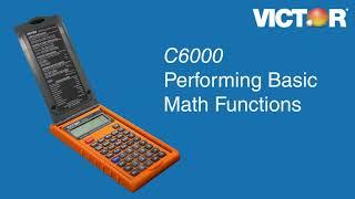 Victor C6000 & C5000: Basic Math