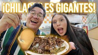 ¡Chilaquiles GIGANTES en el CENTRO CDMX!