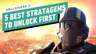 Helldivers 2: The 5 Best Stratagems to Unlock Early