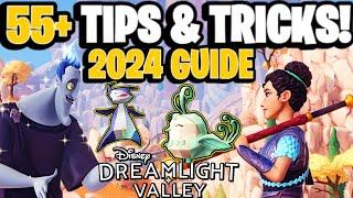 55 SECRET Tips & Tricks! [Beginner & Advanced Guide] Dreamlight Valley