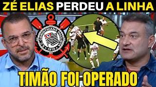 ZÉ ELIAS FICOU "P" DA VIDA APÓS O CORINTHIANS SER OPERADO NO MAJESTOSO.