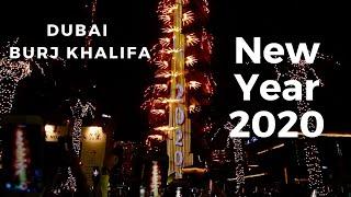 Dubai Burj Khalifa New Year Fireworks 2020 | New Year's Eve Fireworks | Dubai New Year's 2020