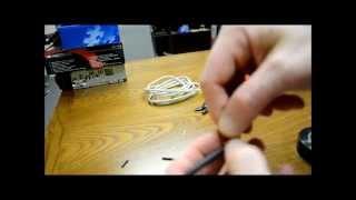 How to repair an RCA wire - Also works on component cables and VHF too