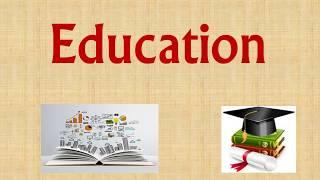 Social Institute 'Education' PPT