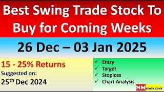 Best swing trading stock next week | Swing stocks for next week  | Swing Trading stock for 26 Dec