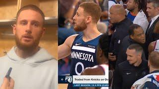 Donte DiVincenzo speaks on trash talking Knicks bench and exchange with Rick Brunson