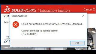 How to fix Solidworks installation error | Cannot connect to Licence server