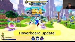 Sonic Speed Simulator -  Hoverboard update!