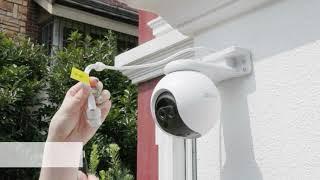 How to set up and install EZVIZ C8PF Outdoor Security Camera