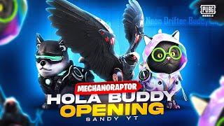 New Hola Buddy Falcon Companion Mythic Skin |  Companion Crate Opening | PUBG MOBILE BGMI