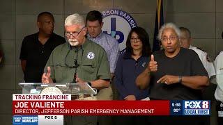 Jefferson Parish orders some evacuations in advance of Francine