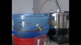 HomeMade Alcohol (Daru/Sharab) Maker | देसी daru/शराब कुकर से | DIY desi Alcohol Distiller