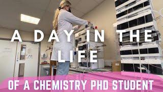 A REALISTIC day in the life of a PhD student in Chemistry | PhD vlog