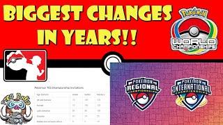Biggest Changes to Competitive Pokémon TCG in YEARS! Worlds Got a LOT Harder (HUGE Pokémon TCG News)