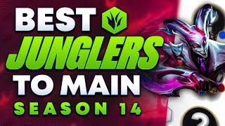 The Best Junglers To MAIN For Season 14 To Climb Every Rank!