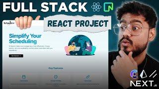 Full Stack React JS Project ( Calendly Clone ) - Next JS, Shadcn, Tailwind, Clerk, NeonDB Tutorial 