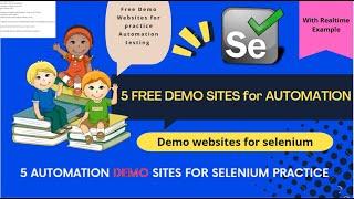 Top 5 Automation Demo websites for Automation tester to practice.