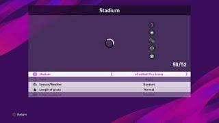 eFootball Pro Evolution Soccer 2020 (PES 2020) Stadiums