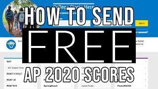 Send your 2020 College Board AP Score Report for FREE