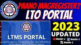 PAANO GUMAWA NG ACCOUNT SA LTO PORTAL | STEP-BY-STEP GUIDE | Wander J