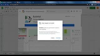 2. Install BulkMail || How to send Bulk Email from Google Sheet || Step by Step #BulkMail