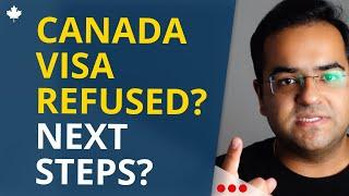 Visa Refused? Here are your next steps! Options after Canada Visa Refusal - Study, Visitor, Work, PR